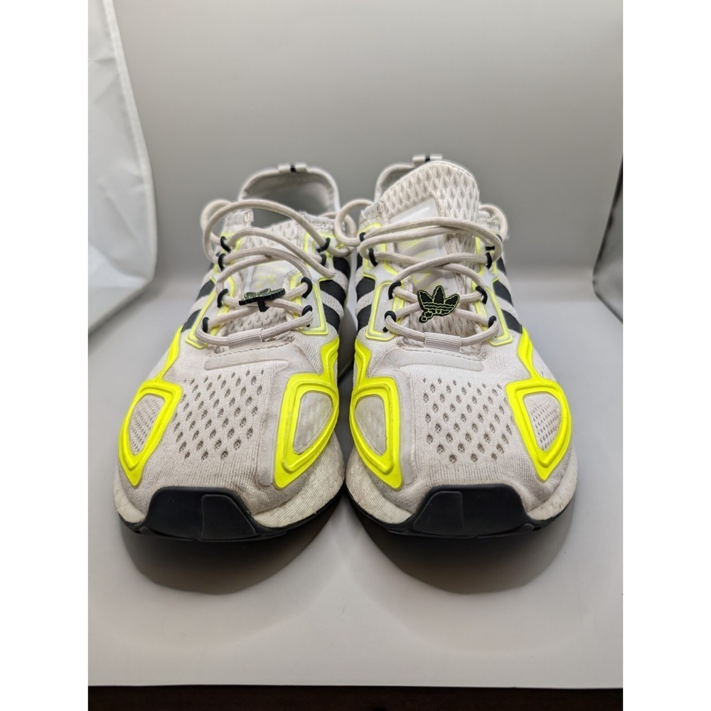 Adidas Shoes Men's Sz 5.5 Originals ZX 2K Boost Pure White Yellow  GZ7729